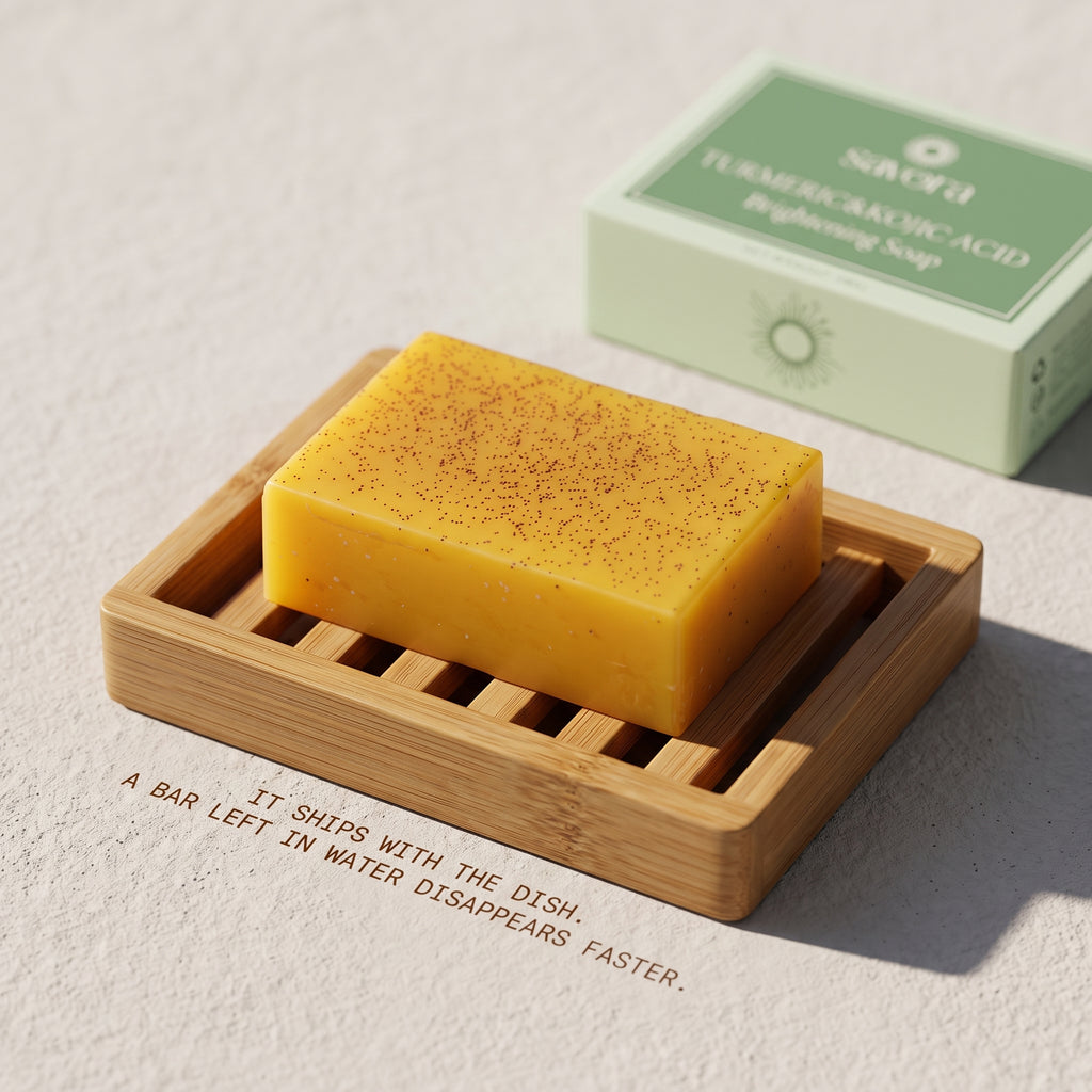 Savora - Kojic Acid + Turmeric Cleansing Bar