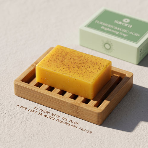 Savora - Kojic Acid + Turmeric Cleansing Bar